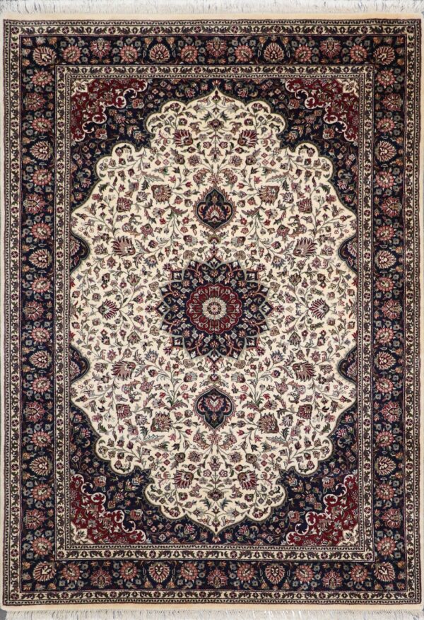 6'1"x 9'Tabriz Medline Wool Hand Knotted Rug - Direct Rug Import | Rugs in Chicago, Indiana,South Bend,Granger