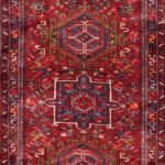 3’9”x12’2” Traditional Navy Persian Wool Hand-Knotted Runner - Image 2