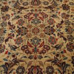 9'8'' X 13' Persian Yazed Overall Semi-Antique Red Rectangle Wool Rug - Direct Rug Import | Rugs in Chicago, Indiana,South Bend,Granger