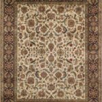 7'11"x10' Traditional Wool Hand-Knotted Rug