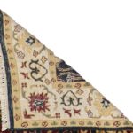 4’x6’ Traditional Charcoal Wool Hand-Knotted Rug - Image 4