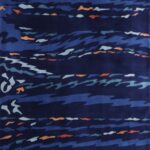 5’8”x7’11” Contemporary Blue Wool Hand-Knotted Rug