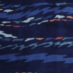 5’8”x7’11” Contemporary Blue Wool Hand-Knotted Rug - Image 2