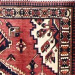 5’4”x6’10”  Traditional Persian Rust Wool Hand-Knotted Rug - Image 3