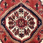 5’4”x6’10”  Traditional Persian Rust Wool Hand-Knotted Rug - Image 2
