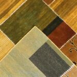 4’2”x6’ Decorative Gold Nepal Wool Hand-Knotted Rug - Image 4