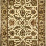 5'2"x7'10" Traditional Kashan Wool Hand Knotted Rug