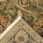 9'1"x12' Classic & Traditional Kashan Wool Hand-Knotted Rug - Image 4