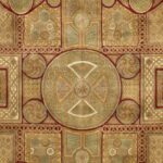 8'11"x12'1" Polynesian Decorative Wool Hand-Knotted Rug - Image 2