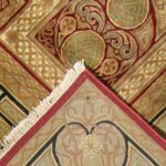 8'11"x12'1" Polynesian Decorative Wool Hand-Knotted Rug - Image 4
