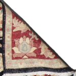 5'11"9'9" Decorative Black Tabriz Wool Hand-Knotted Rug - Image 4
