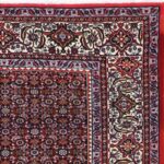 4'x6'8"Traditional Persian Bidjar Red Wool Hand-Knotted Rug - Image 3