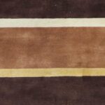 5’7”x8’4” Contemporary Nepal Gray Wool Hand-Knotted Rug - Image 2