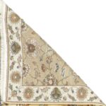 2’7”x9’10” Tradtional Tan Hand-Spun Wool Hand-Knotted Rug - Image 4