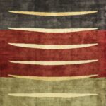 8'9"x11'8" Contemporary Charcoal Nepal Wool Hand-Knotted Rug
