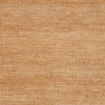 6’2”x8’8” Contemporary Tan Wool Hand-Knotted Rug - Image 2
