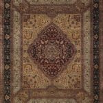 7'11"x10'8" Traditional Kermanshah Wool Hand-Knotted Rug - Direct Rug Import | Rugs in Chicago, Indiana,South Bend,Granger