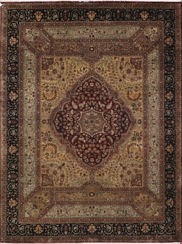 7'11"x10'8" Traditional Kermanshah Wool Hand-Knotted Rug - Direct Rug Import | Rugs in Chicago, Indiana,South Bend,Granger