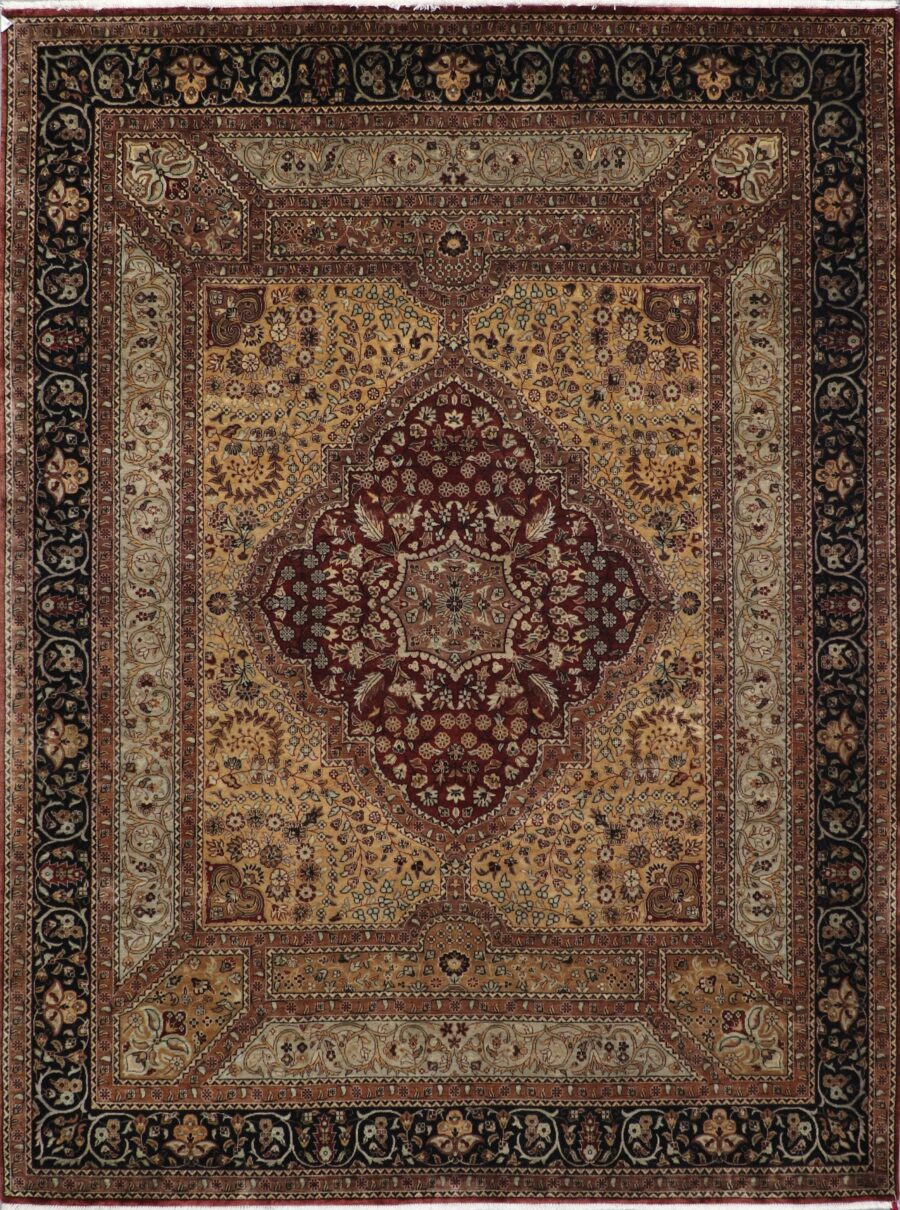 7'11"x10'8" Traditional Kermanshah Wool Hand-Knotted Rug - Direct Rug Import | Rugs in Chicago, Indiana,South Bend,Granger