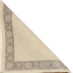 2’10”x9’7” Decorative Tan & Brown Wool & Silk Hand-Knotted Rug - Image 4