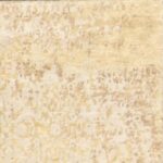 3’7”x5’8” Contemporary Brown and Gold Wool & Silk Hand-Knotted Rug - Image 3