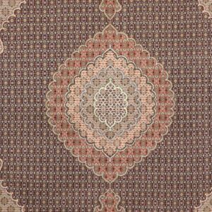 8'4"x11'2" Traditional Mahi Tabriz Wool Hand-Knotted Rug