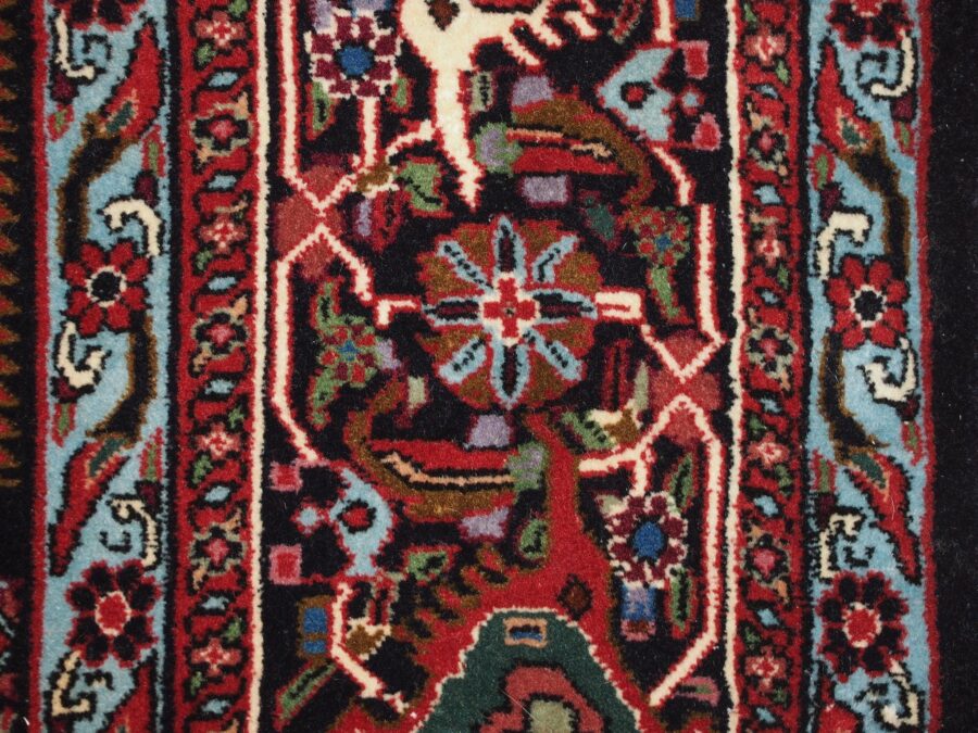6'8'' X 9'9'' Persian Bijar Medallion Semi-Antique Rust Rectangle Wool Rug - Direct Rug Import | Rugs in Chicago, Indiana,South Bend,Granger