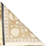 6'8"x8'1" Traditional Ivory Peshawar Wool Hand-Knotted Rug - Image 4