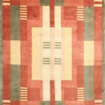 8'1"x11' Contemporary Tibetan Wool Hand-Knotted Rug