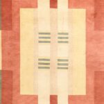 8'1"x11' Contemporary Tibetan Wool Hand-Knotted Rug - Image 2
