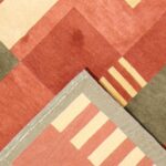 8'1"x11' Contemporary Tibetan Wool Hand-Knotted Rug - Image 4