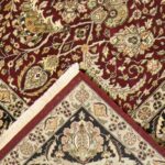 8'11"x11'10" Traditional Kashan Wool Hand-Knotted Rug - Image 4