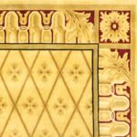 7'10"x9'10" Contemporary Gold Wool Hand-Knotted Rug - Image 3