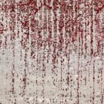 8'10"x11'8" Transitional Red Wool & Silk Hand-Knotted Rug - Image 2
