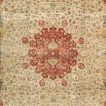 8'9"x12' Traditional Wool & Silk Hand-Knotted Rug - Image 2