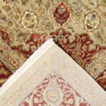 8'9"x12' Traditional Wool & Silk Hand-Knotted Rug - Image 4
