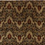 8'x10'3" Classic Decorative Brown Wool Hand-Knotted Rug - Image 3