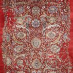 7'8"x9'9" Transitional Red Wool & Silk Hand-Knotted Rug - Direct Rug Import | Rugs in Chicago, Indiana,South Bend,Granger