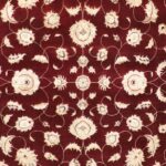 8’11”x12’ Traditional Red Wool & Silk Hand-Knotted Rug - Image 2