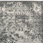 9'x12'2" Transitional Gray Wool & Silk Hand-Knotted Rug - Image 3