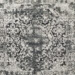 9'x12'2" Transitional Gray Wool & Silk Hand-Knotted Rug - Image 2