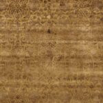 8’10”x11’4” Traditional Brown Wool & Silk Hand-Knotted Rug - Image 2