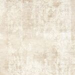 8’9”x12’7” Transitional Gold and Cream Wool Hand-Knotted Rug - Image 2