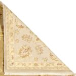 7’11”x9’11” Traditional Brown Wool & Silk Hand-Knotted Rug - Image 4