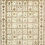8'11"x12'3" Traditional Very Fine Quality Wool & Silk Hand-Knotted Rug