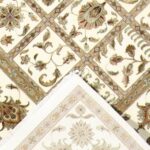 8'11"x12'3" Traditional Very Fine Quality Wool & Silk Hand-Knotted Rug - Image 4