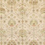 8’x10’ Traditional Gray Wool & Silk Hand-Knotted Rug - Image 2