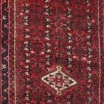 2’7”x19’5” Tribal Red Wool Hand-Knotted Runner - Image 2