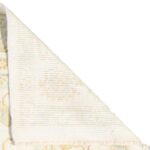 8'4"x11'9" Transitional Ivory Oushak Wool Hand-Knotted Rug - Image 4