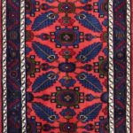 2’4”x31’7” Traditional Red Wool Hand-Knotted Rug - Image 3